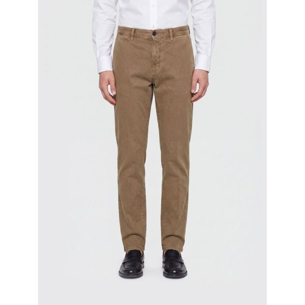 Pt Torino Men Stretch Cotton Chino Trousers Pt Torino